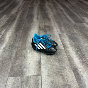Adidas Kids Black/Blue‎ Soccer Cleats